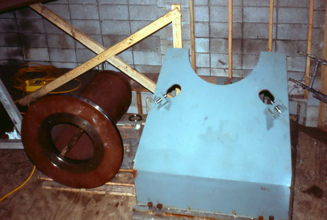 Polar axis on 2nd floor