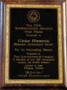 Gene Hanson's Astronomical League Webmaster Award