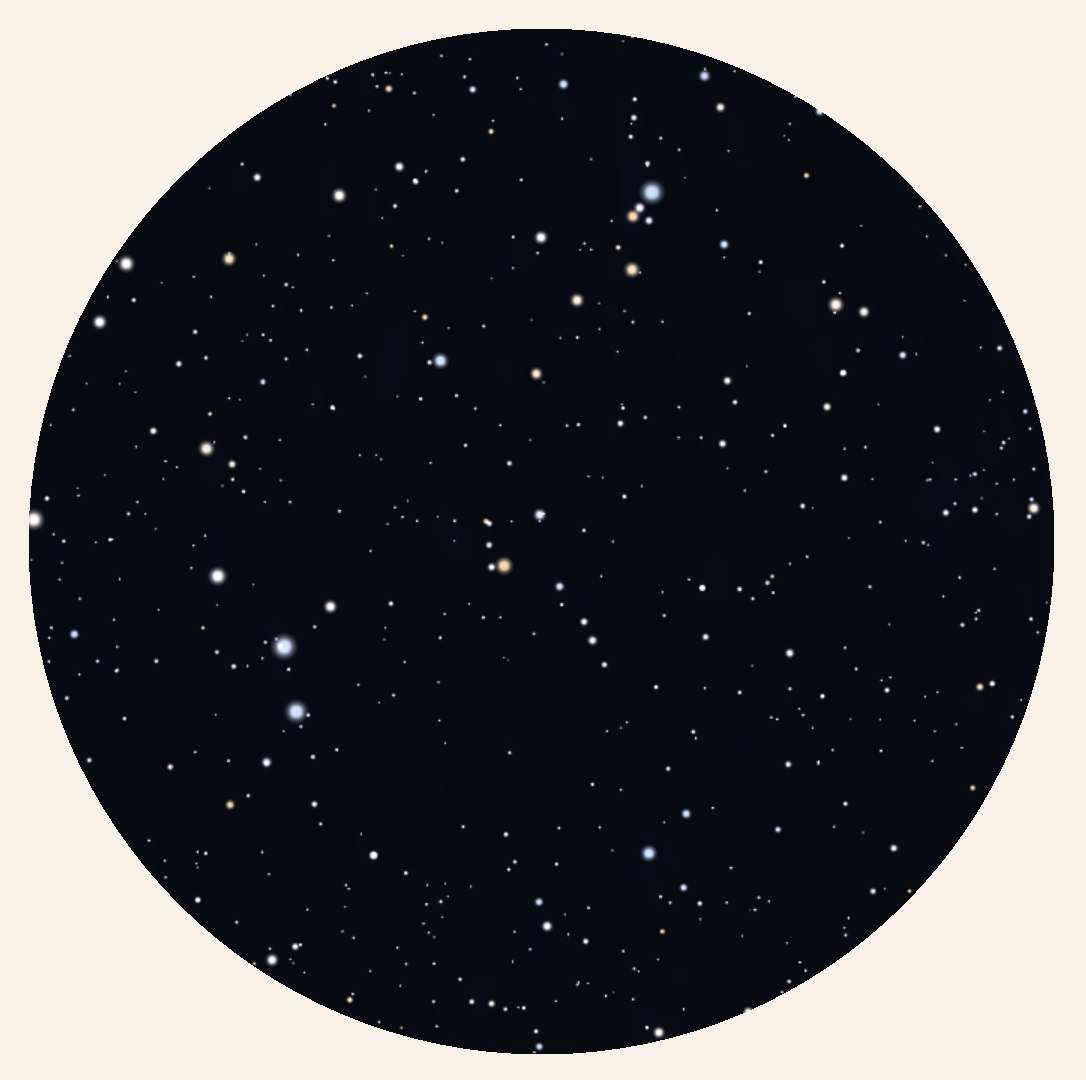 Kemble's Kite - Stellarium