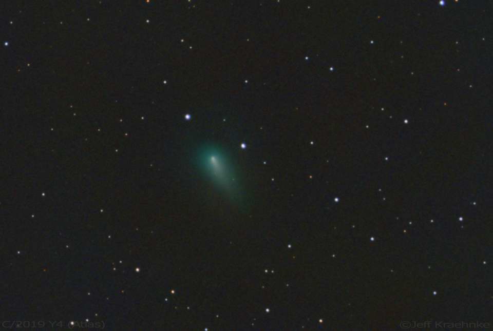 Comet C/2019 Y4 Atlas by Jeff Kraehnke 