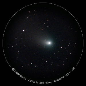 Comet c/2022 E3 ZTF by Matthew Ryno 