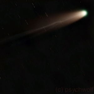 Comet A6 Lemmon from the city on Sunday by Matthew Ryno 