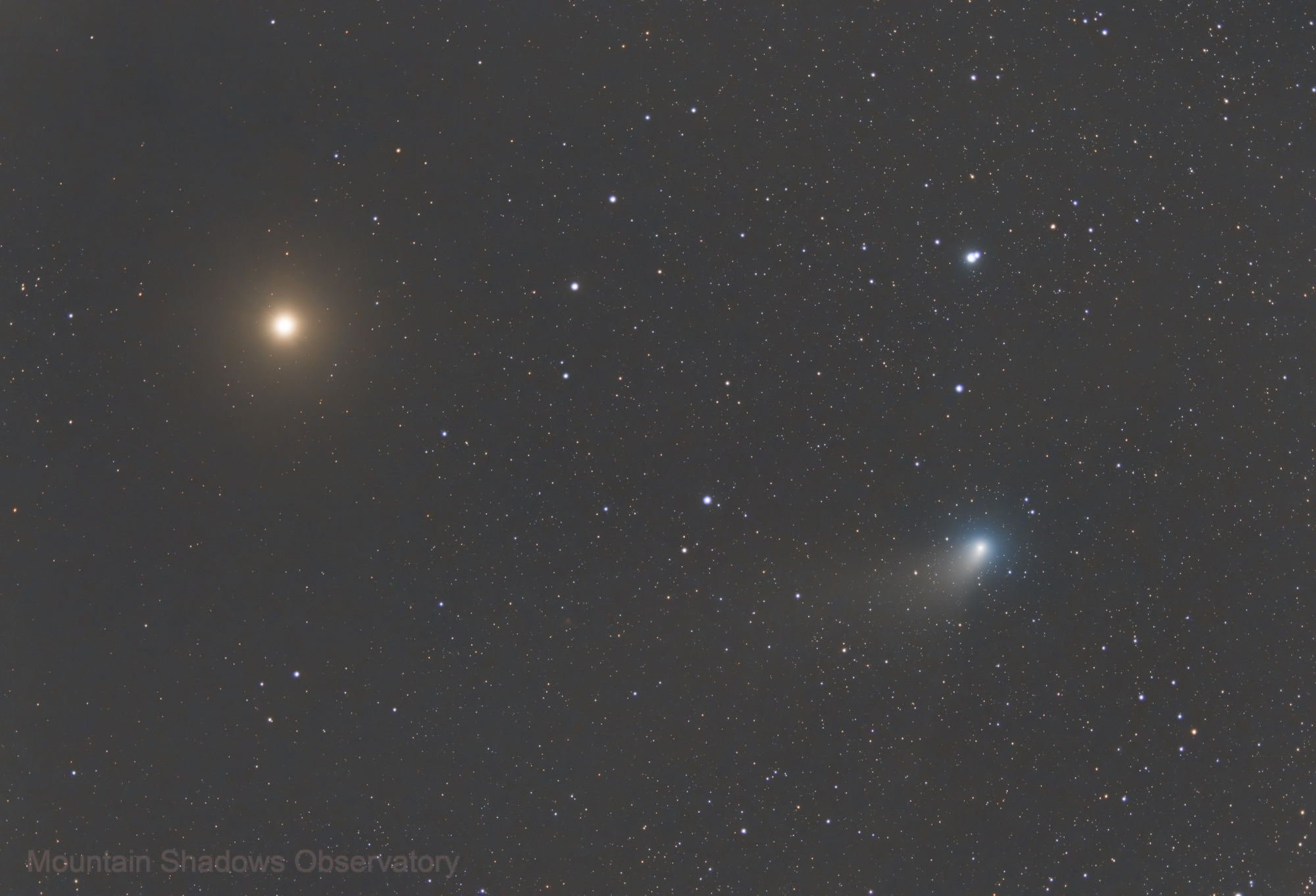 Mars and Comet C/2022 E3 ZTF 11-Feb-2023