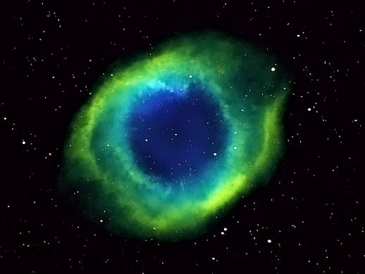 Helix - Eye of God Nebula, Dennis Roscoe