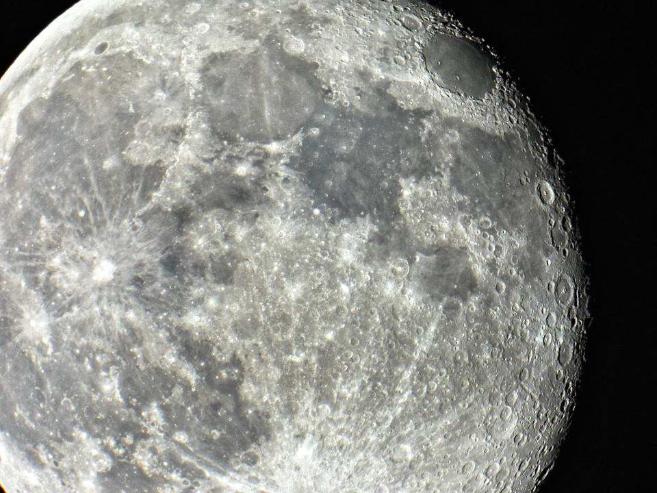 Moon from B-Scope