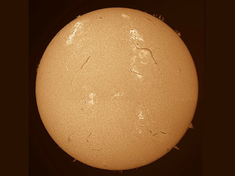 The Sun from the S-Scope