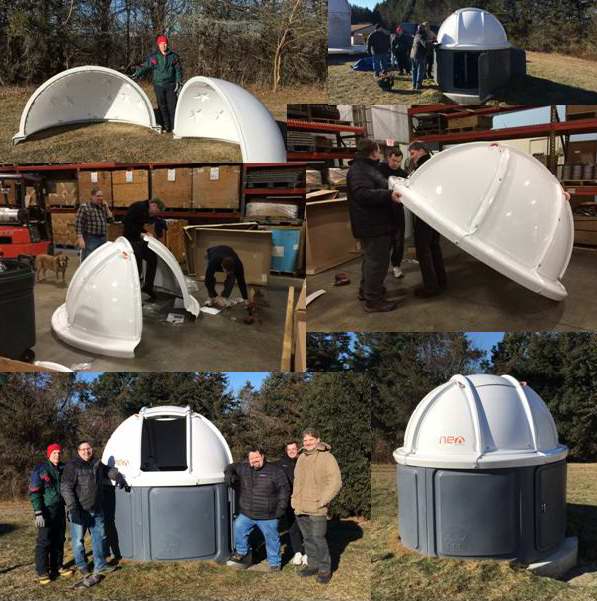 The New Solar Observatory Dome