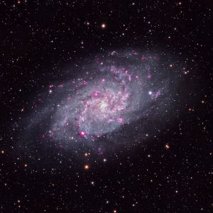 M33 Triangulum Galaxy HaLRGB by Chad Andrist 