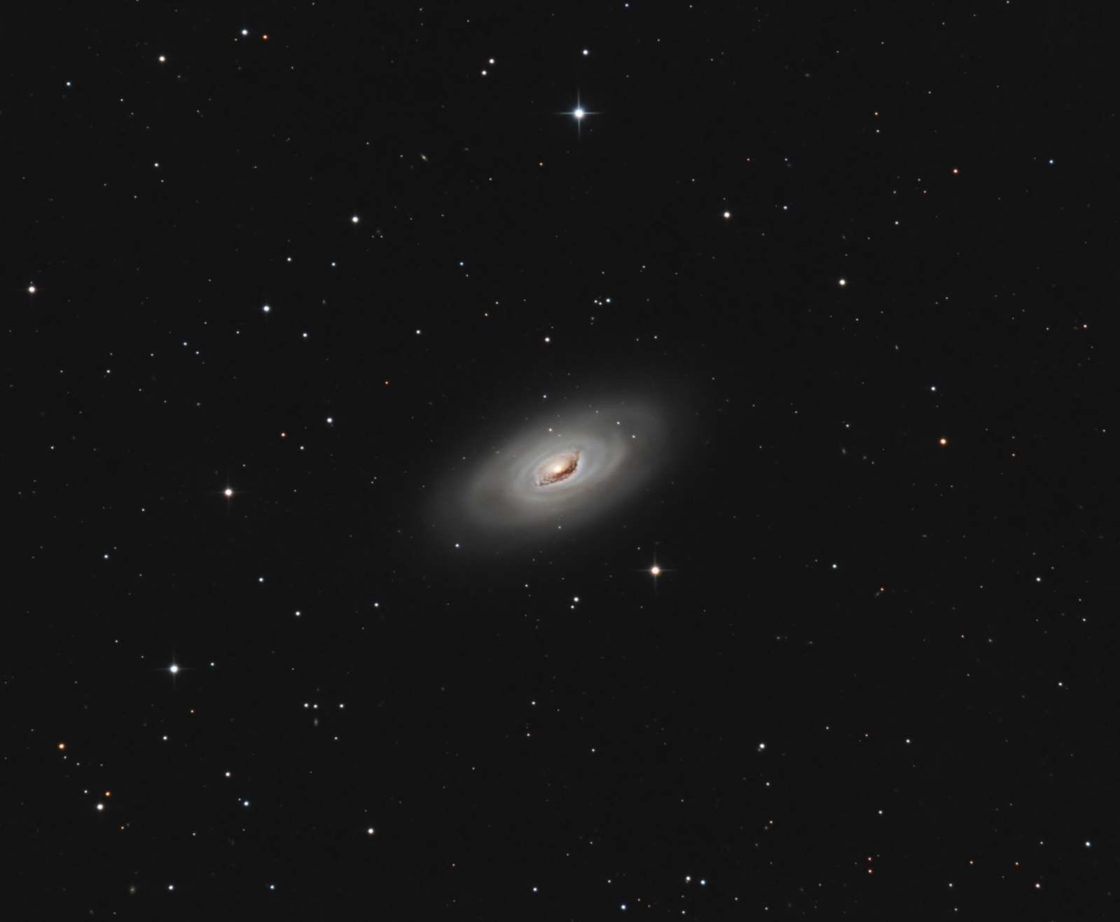 The Black Eye Galaxy - M64 by Gabe Shaughnessy 