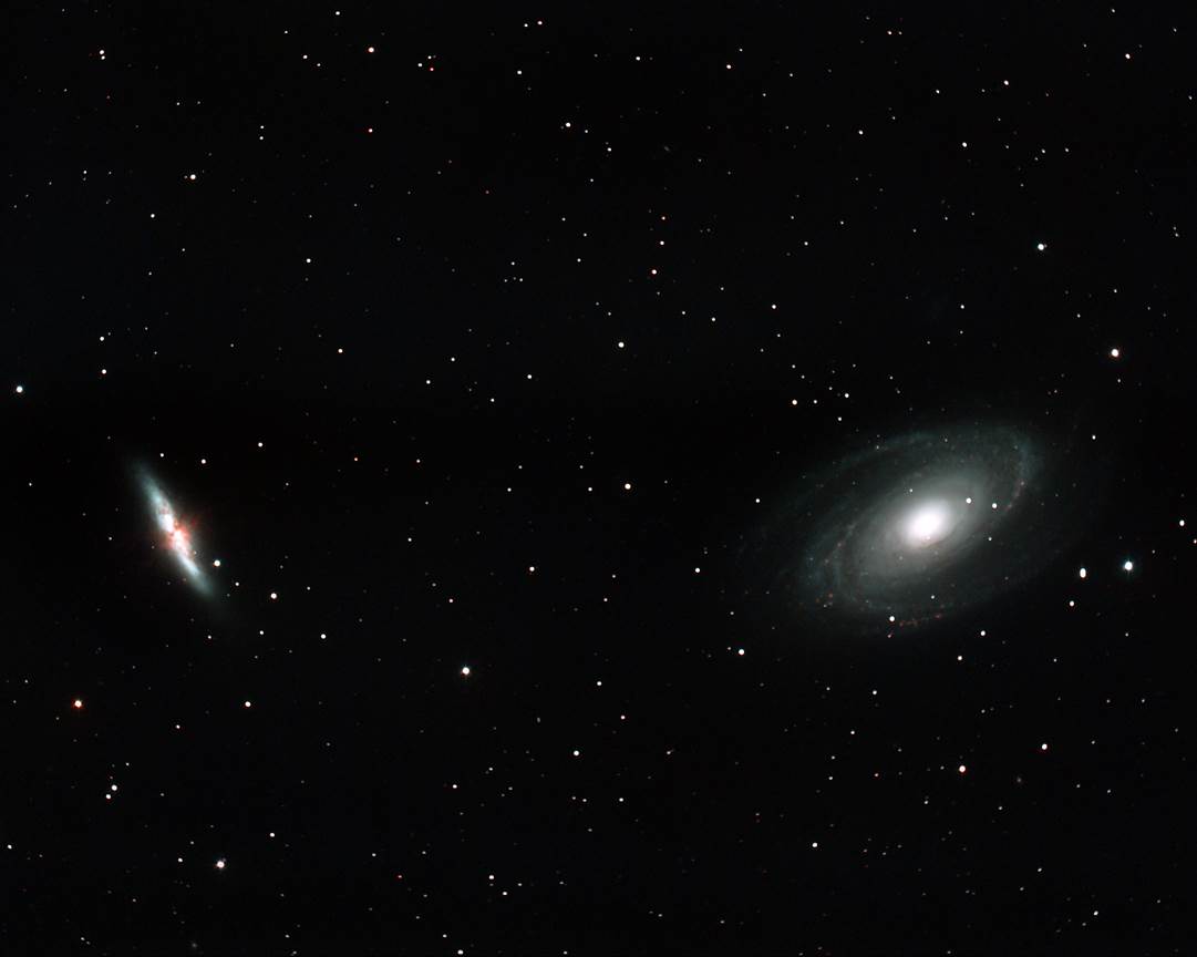M81 
		& M82 by Paul Borchardt 