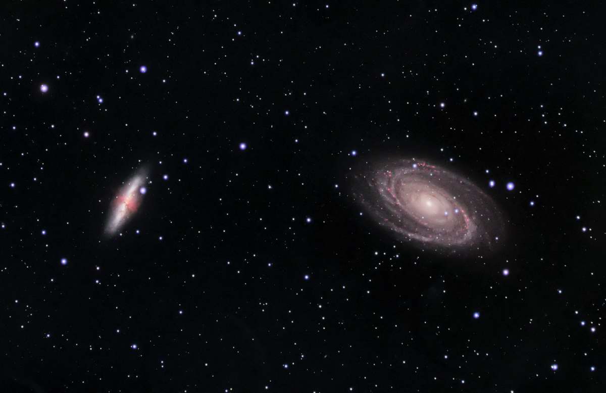 M81 and M82 by Girish Muralidharan 