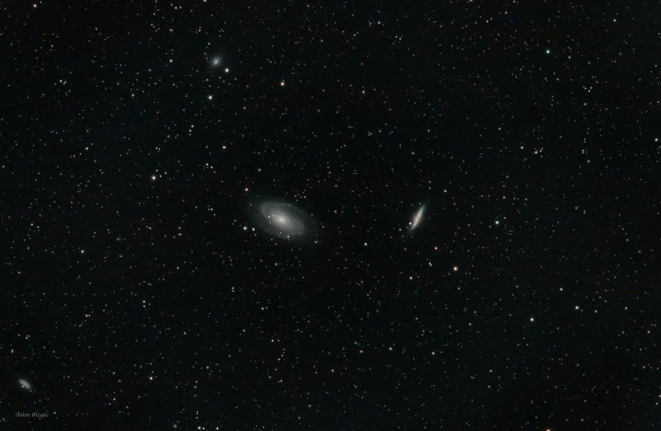 M81 & M82 by Arun Hegde 