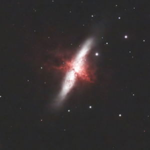 M82 Cigar Galaxy 25-Feb-2023 by Ron Lundgren 