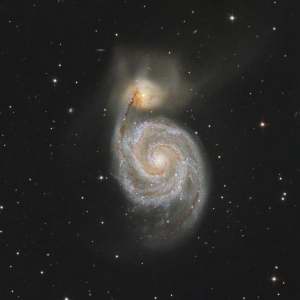 Messier 51 by Arun Hegde 