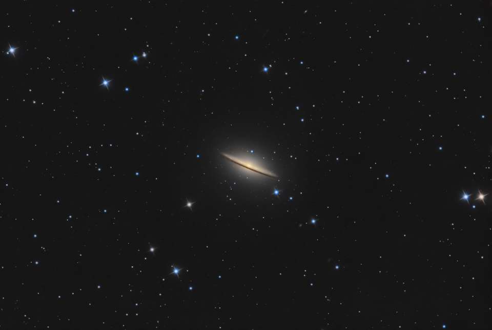M104 - The 
		Sombero Galaxy 