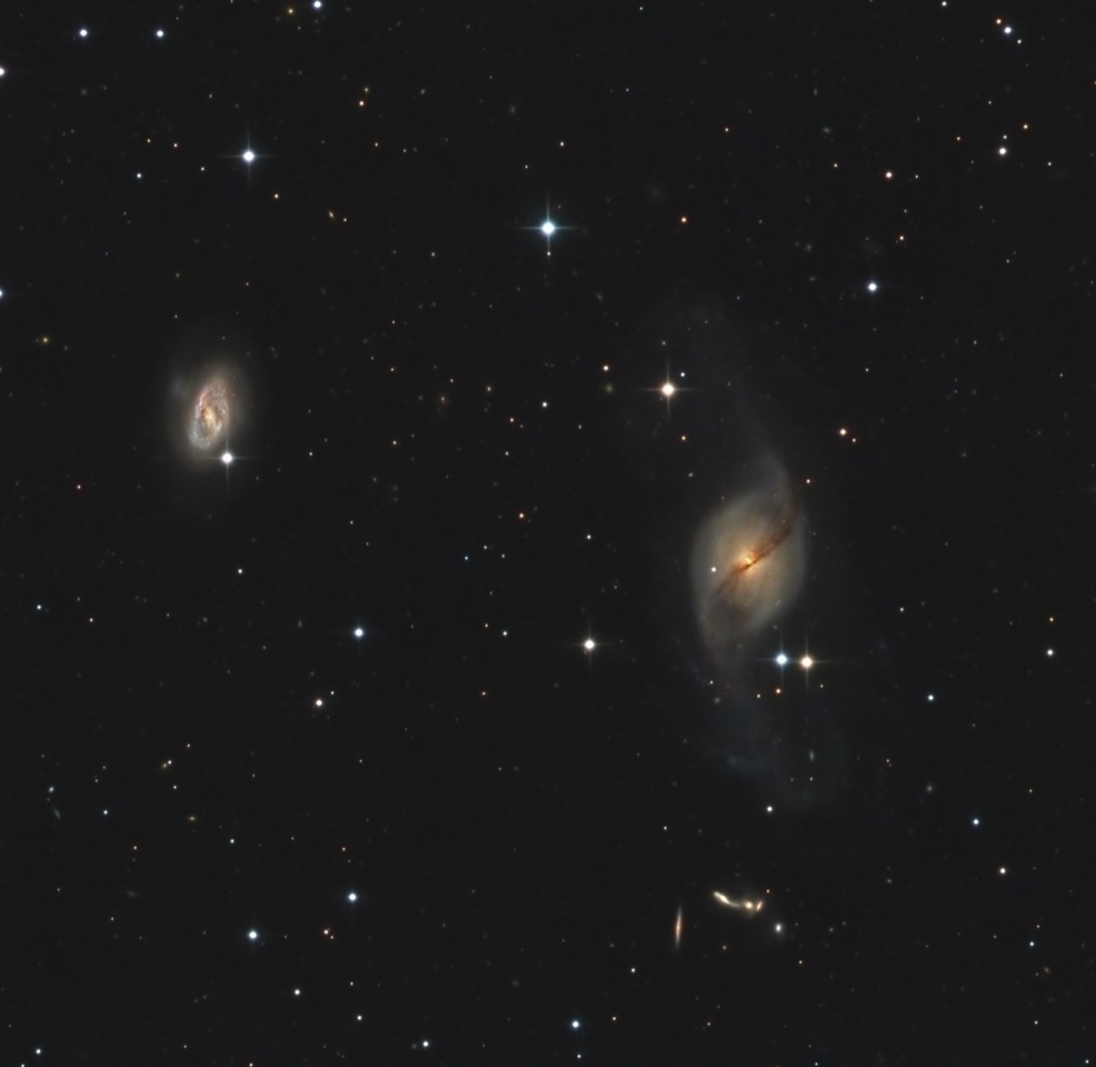 NGC3718 and NGC3729 by Gabe Shaughnessy 