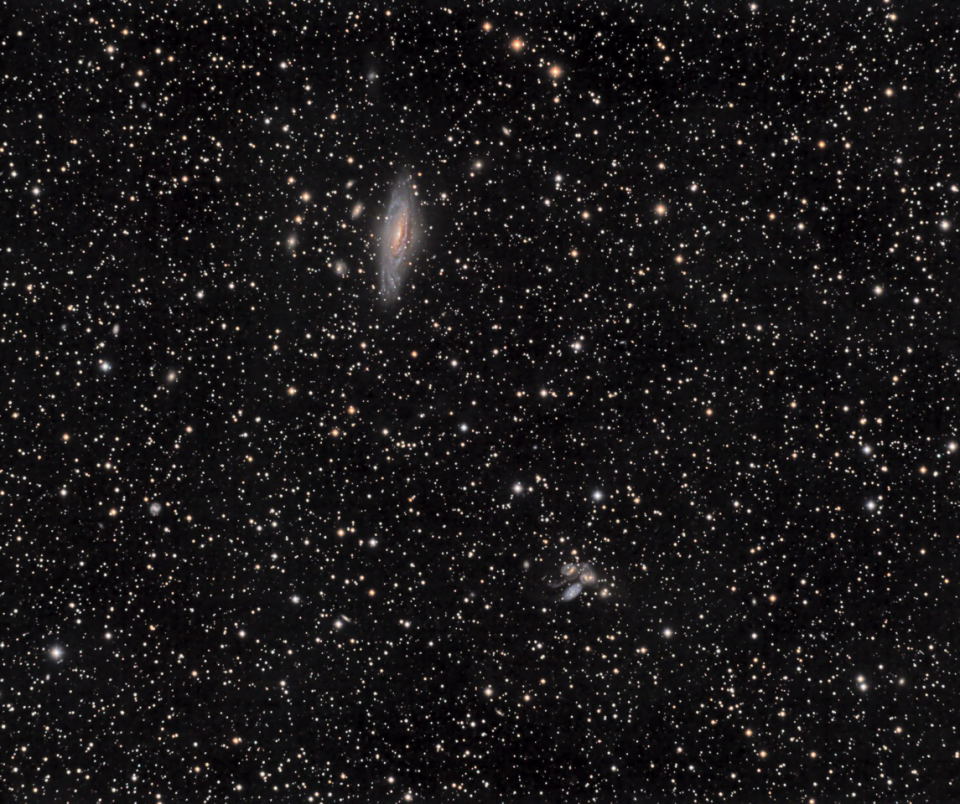 NGC7331 - Deer Lick Galaxy and Stephan's Quintet  by Gabe Shaughnessy 