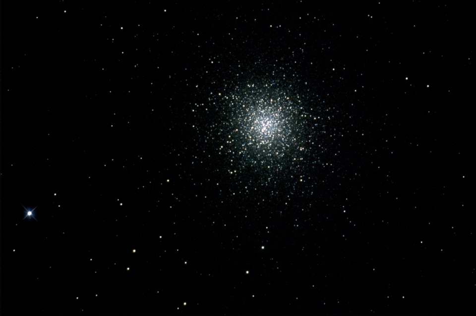 M13 - The Hercules Cluster by Guinevere Hicks 