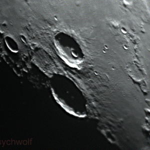 Hercules and Atlas Craters during the Waning Gibbous