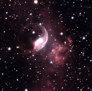 The Bubble Nebula by Christopher Strandt 