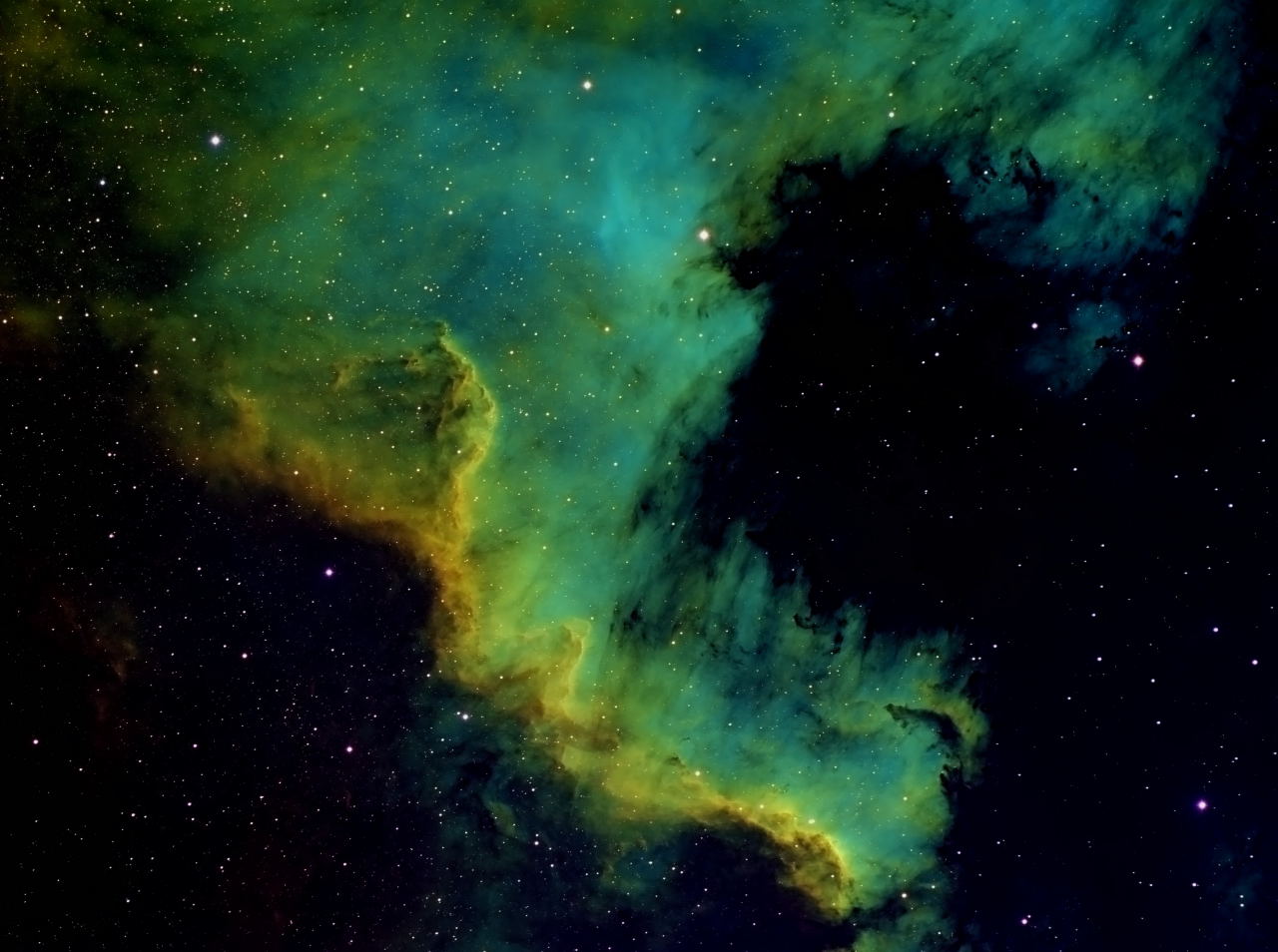 NGC 7000 - Gulf of Mexico