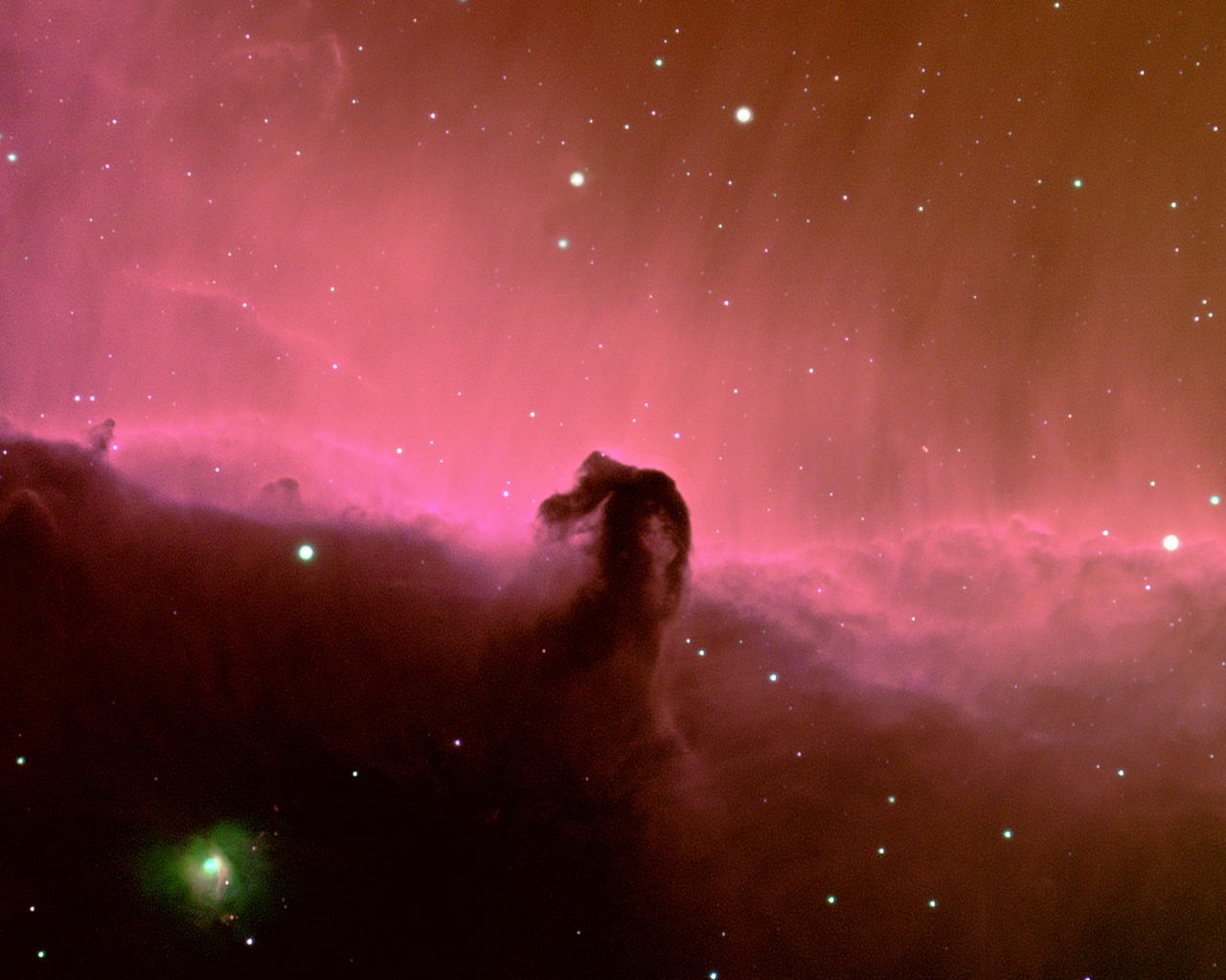 Horsehead Nebula<br>
		 by Daniel Herrman 