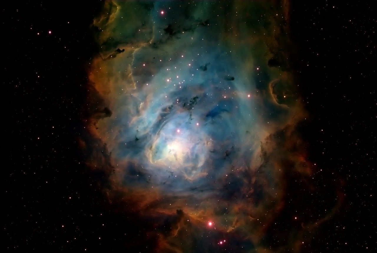 M8 - The Lagoon Nebula by Steve Wiencek 