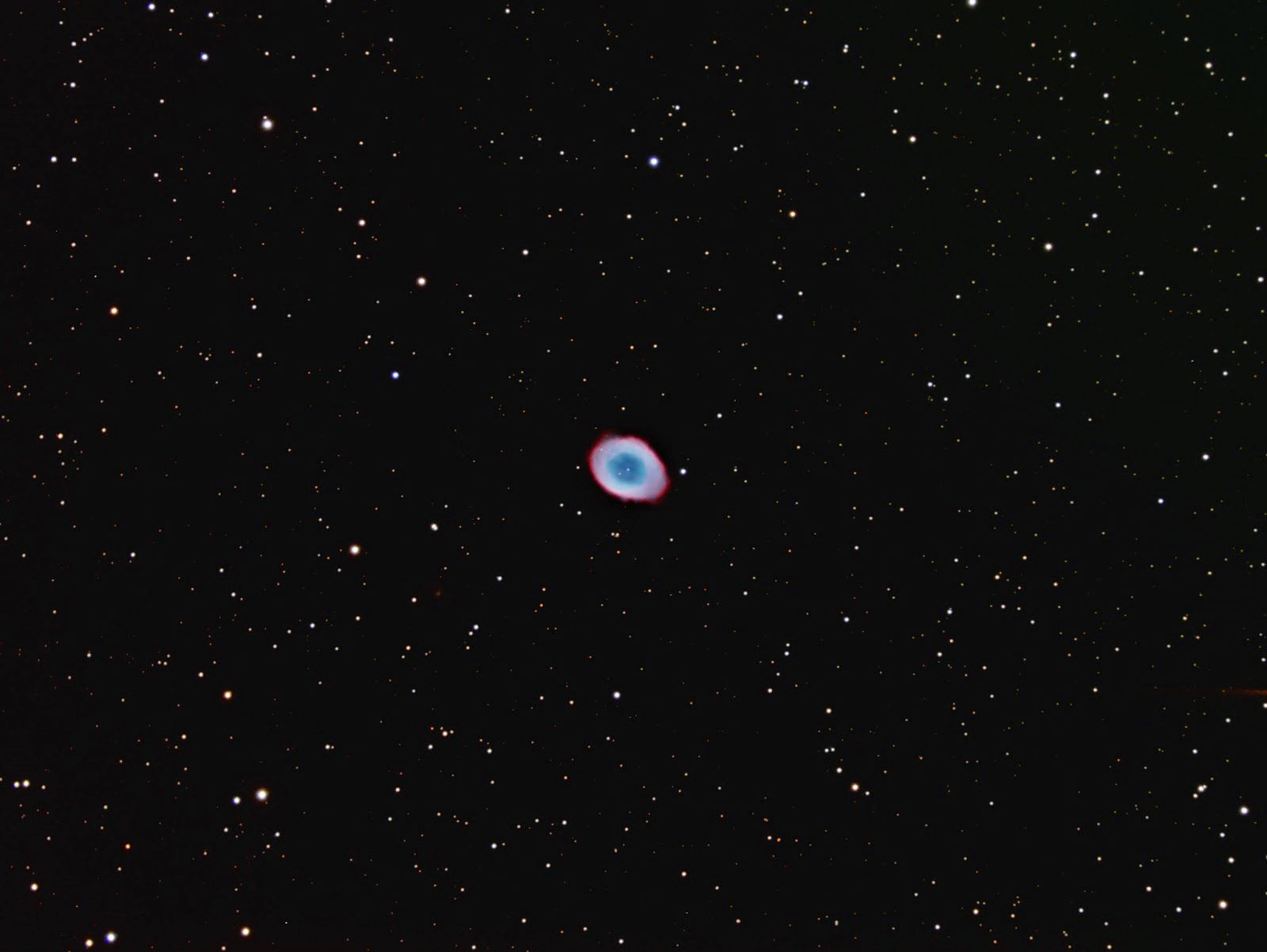 M57 - Ring Nebula by Jeff Kraehnke 