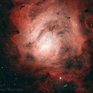 M 8 Lagoon Nebula by Ron Lundgren 