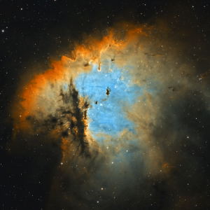 NGC 281 Pacman in SHO by Girish Muralidharan 