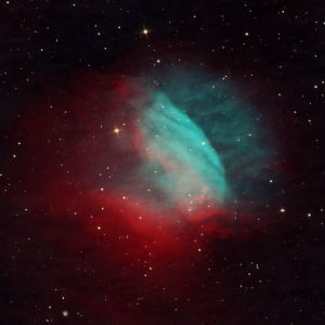 Sh2-174 - The Valentine Rose Nebula by Arun Hegde 