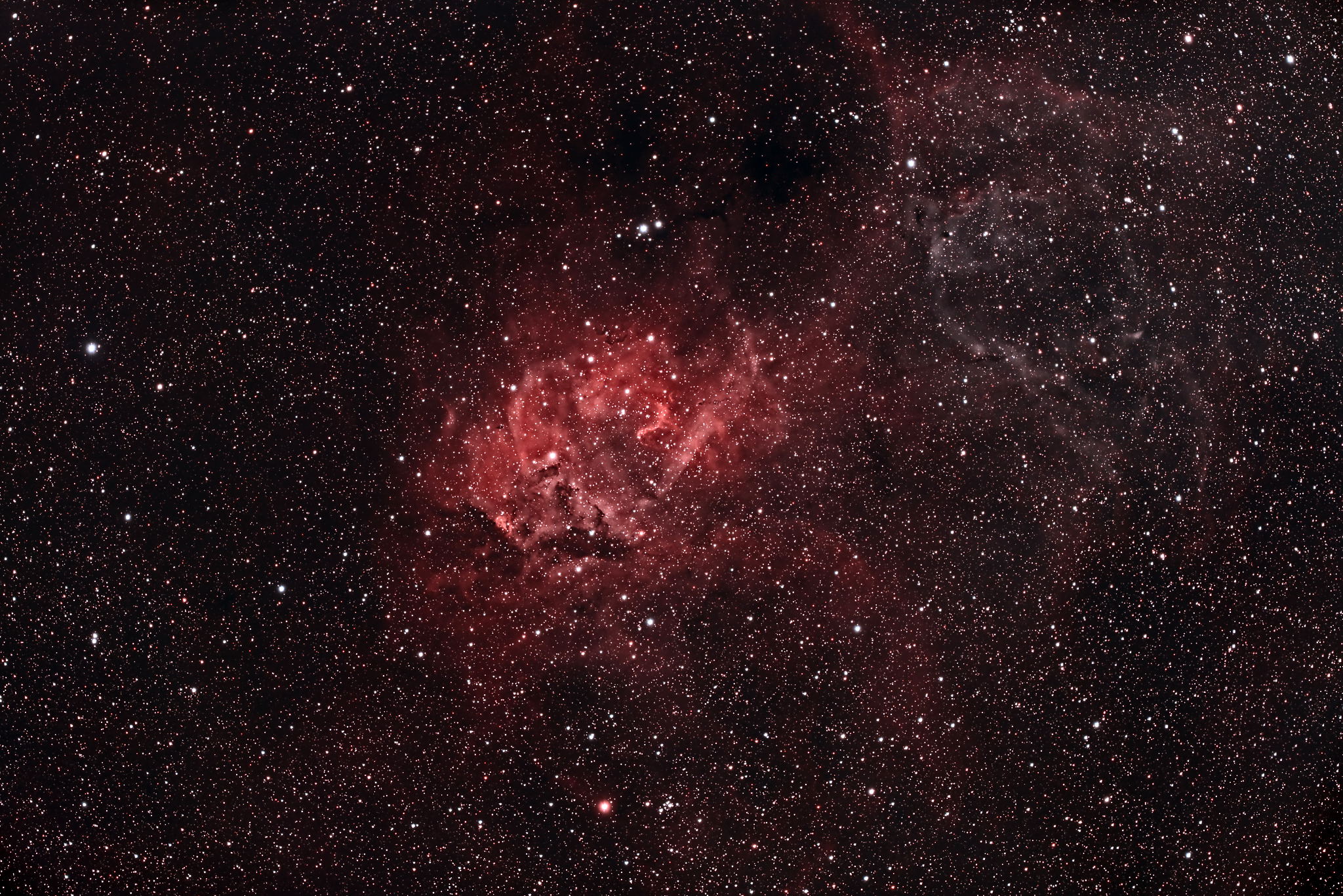 SH2-132 - The Lion Nebula by Matthew Ryno SH2-132 - The Lion Nebula