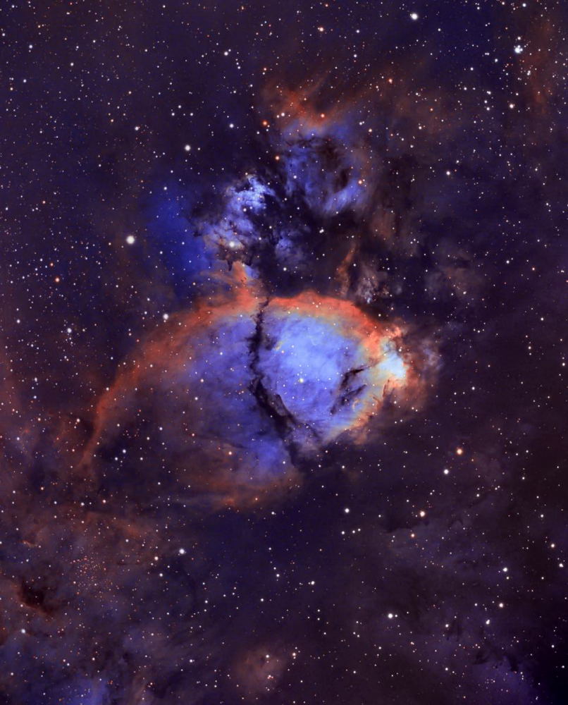 IC 1795 - The Fishhead Nebula by Jeff Kraehnke 