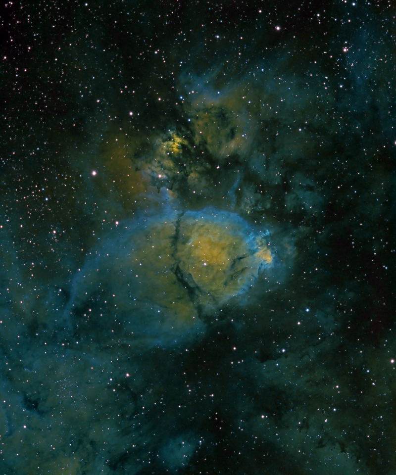 IC 1795 - The Fishhead Nebula by Jeff Kraehnke 