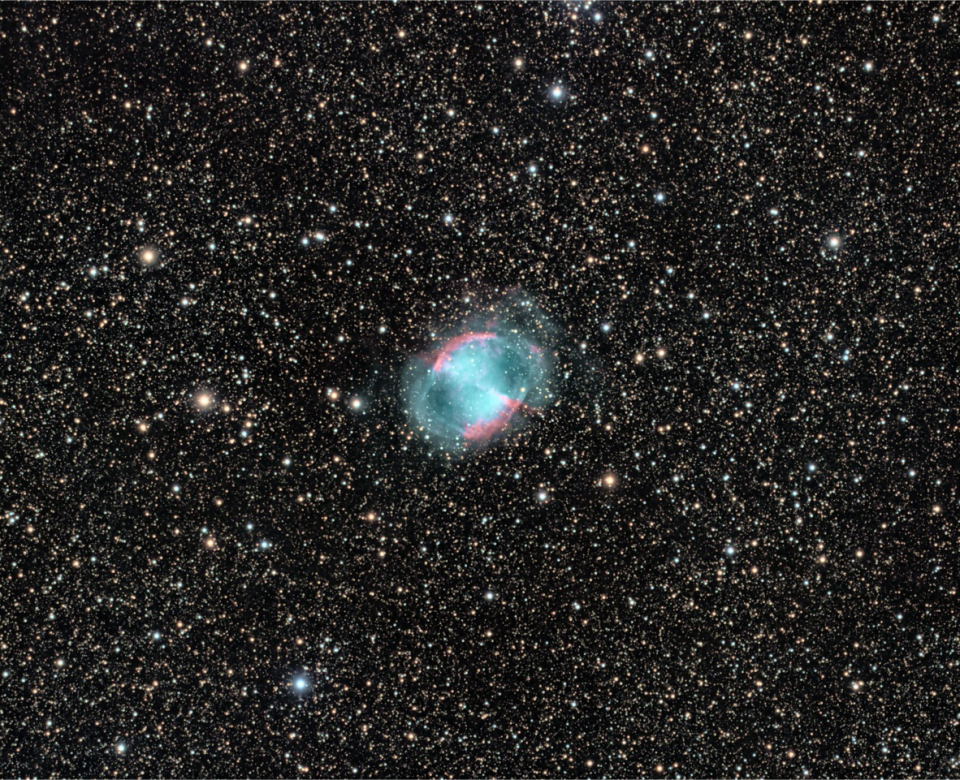 M27 
		- The Dumbbell Nebula by Gabe Shaughnessy 