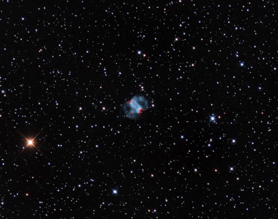 M76 - Little Dumbbell Nebula by Gabe Shaughnessy 