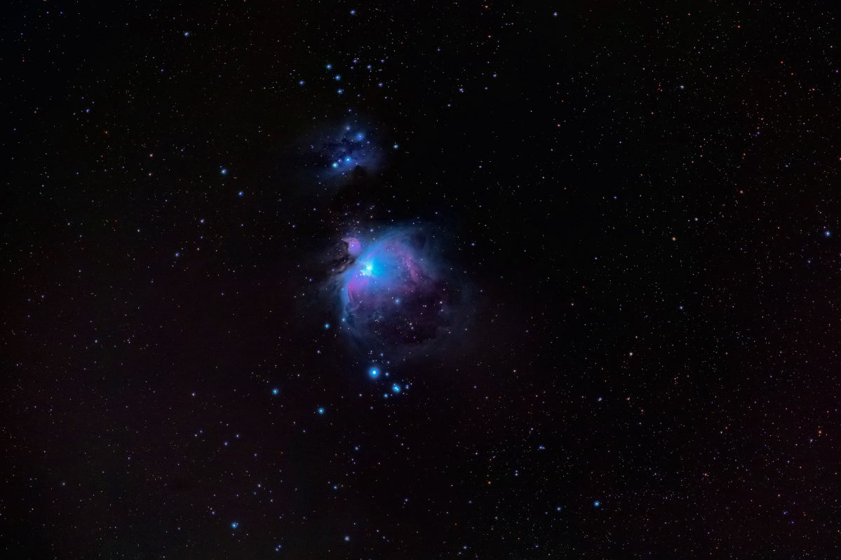 Orion 
		Nebula by Arun Hegde 