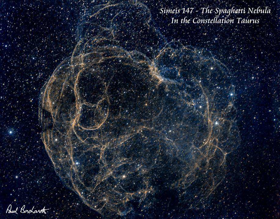 Simeis 147 - Spaghetti Nebula by Paul Borchardt 