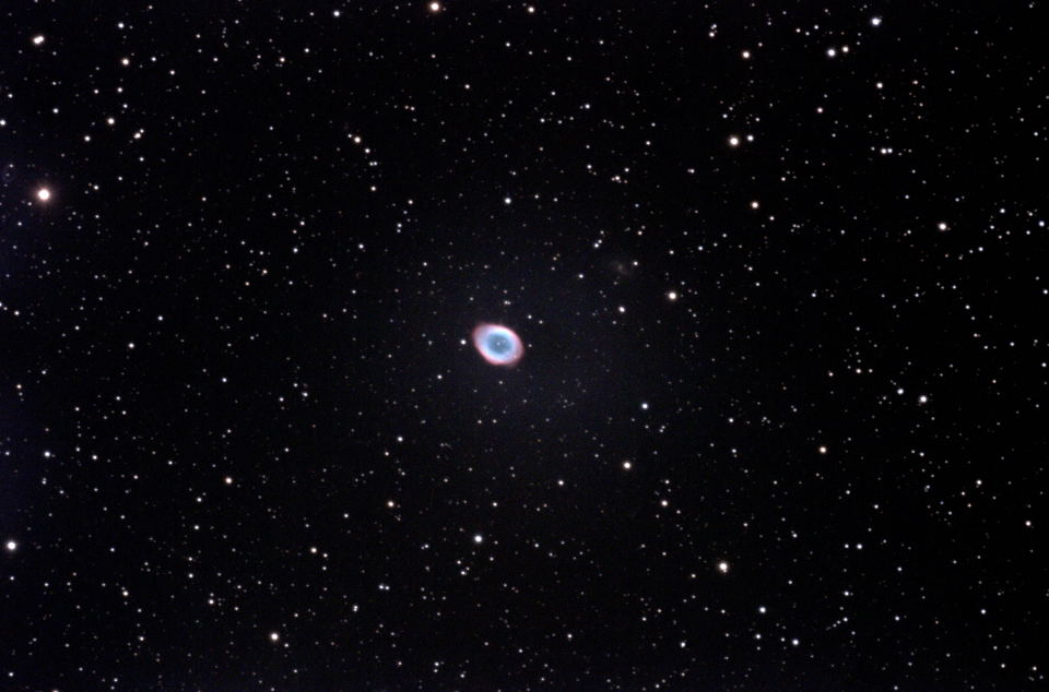M57 
		- First Light Image<br> by Scott Jamieson 