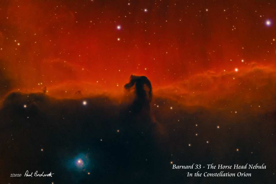 Bernard 33 - Horsehead Nebula by Paul Borchardt 