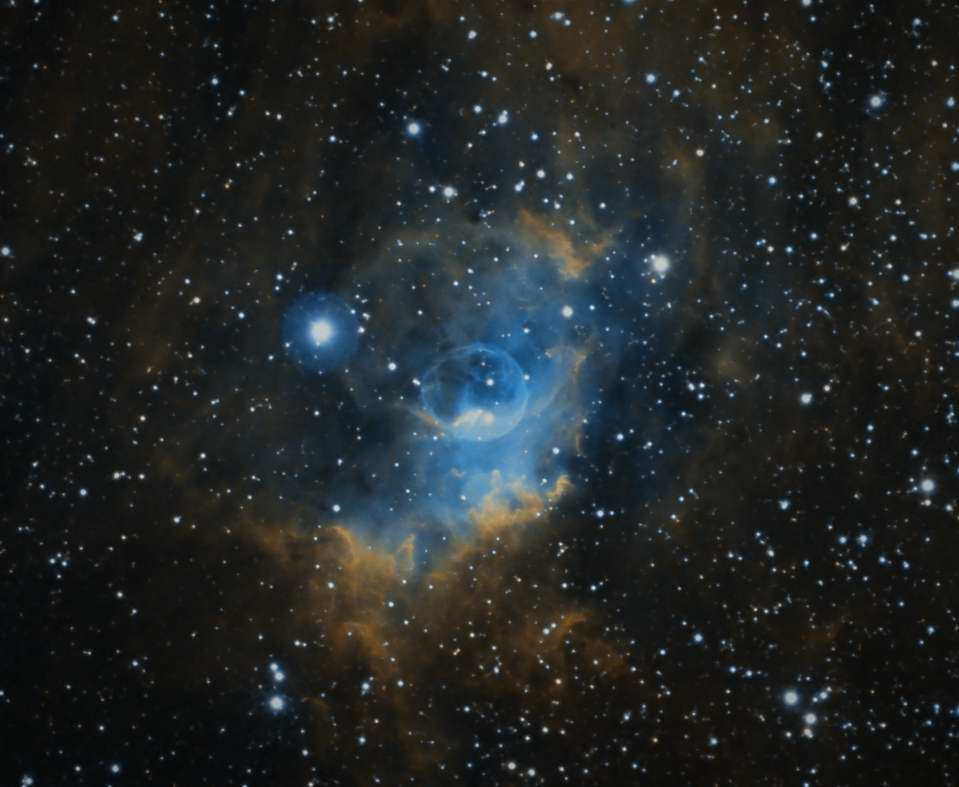 NGC 7635 - Bubble Nebula by Girish Muralidharan 