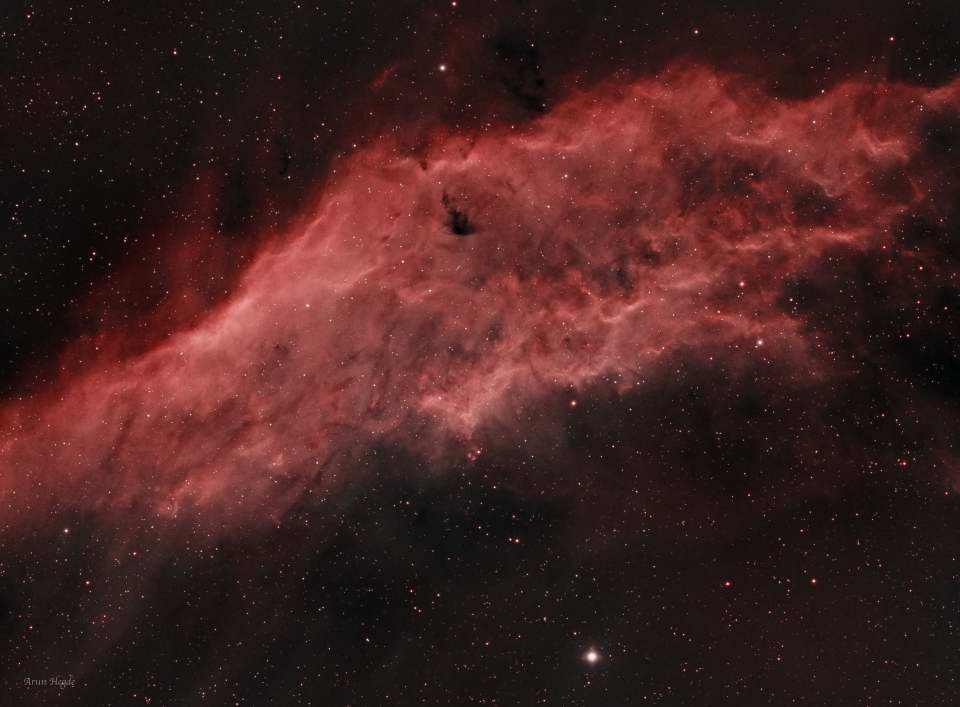 NGC 1499 - California Nebula by Arun Hegde 