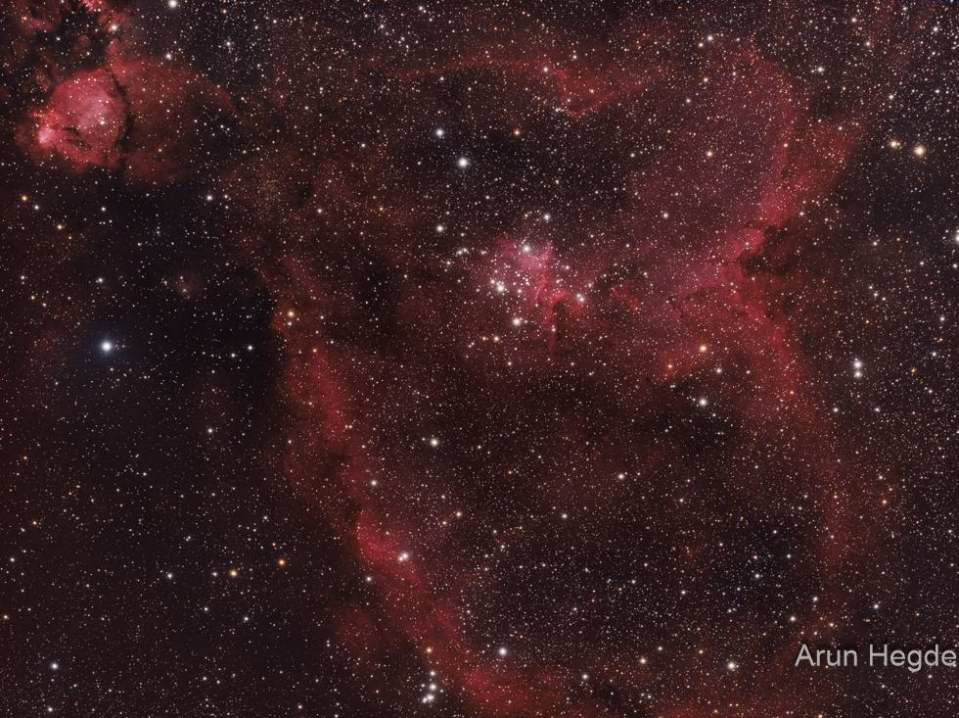 IC 1804 - The Heart Nebula by Arun Hegde 
