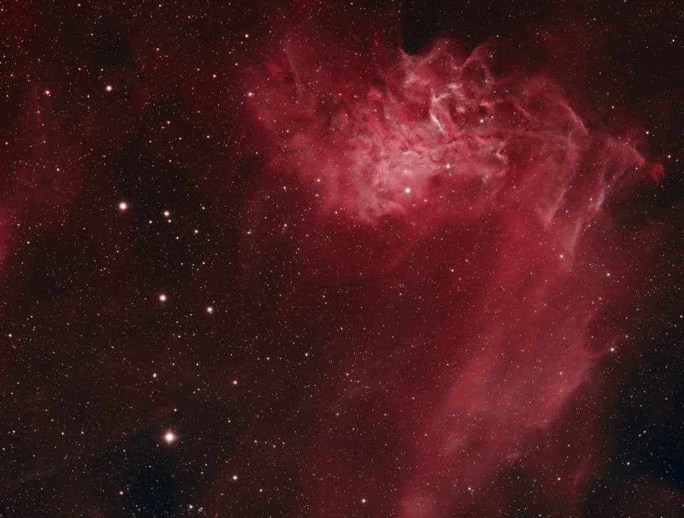 IC 405 - The Flaming Star Nebula by Arun Hegde 