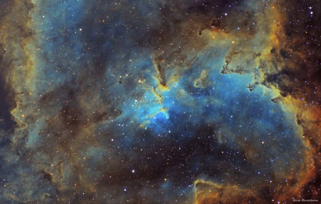 Melotte 15 in Cassiopeia by Girish Muralidharan 
