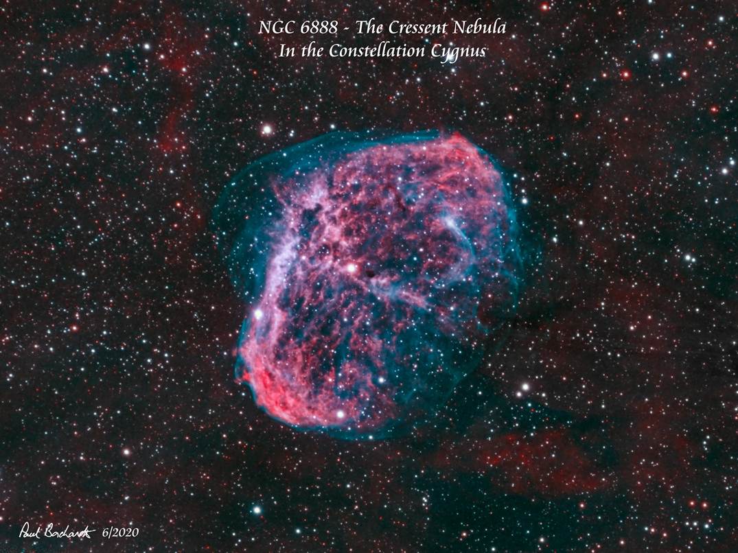 NGC 6888 - The Crescent Nebula HOO