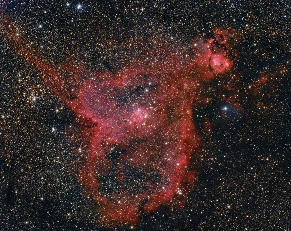 IC 1805 - Heart Nebula by Gabe Shaughnessy 