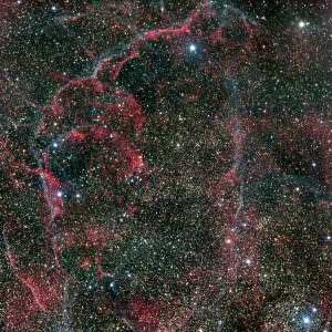 Gum Nebula with Wide-angle CCD camera by Tom Schmidtkunz 
