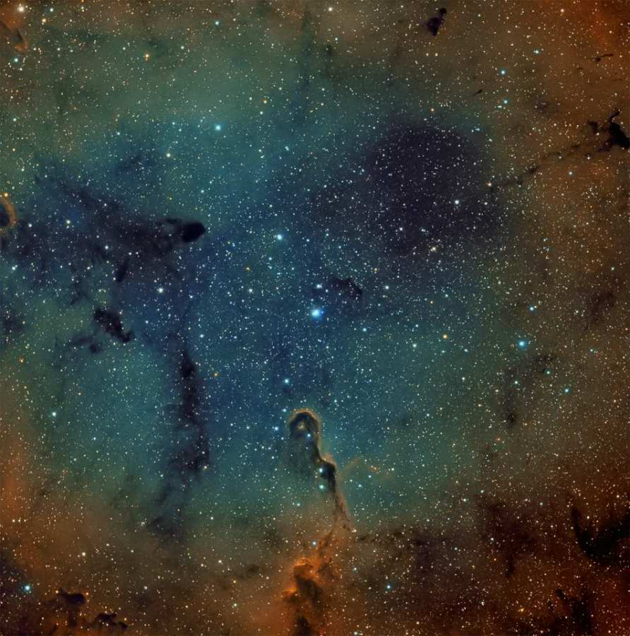 IC 1396 - The Elephant's Trunk Nebula by Chad Andrist 