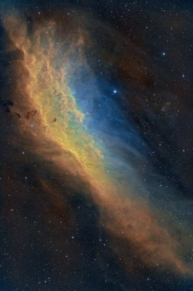 NGC 1499 - The California Nebula by Gabe Shaughnessy 